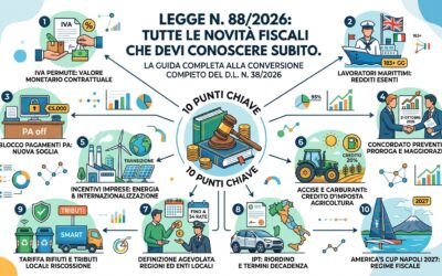 Legge n. 88/2026: tutte le novità fiscali che devi conoscere subito